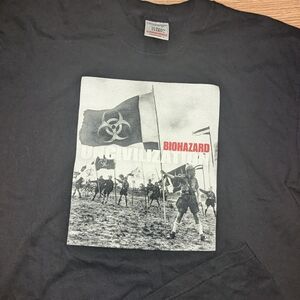 Vintage Biohazard Uncivilization shirt